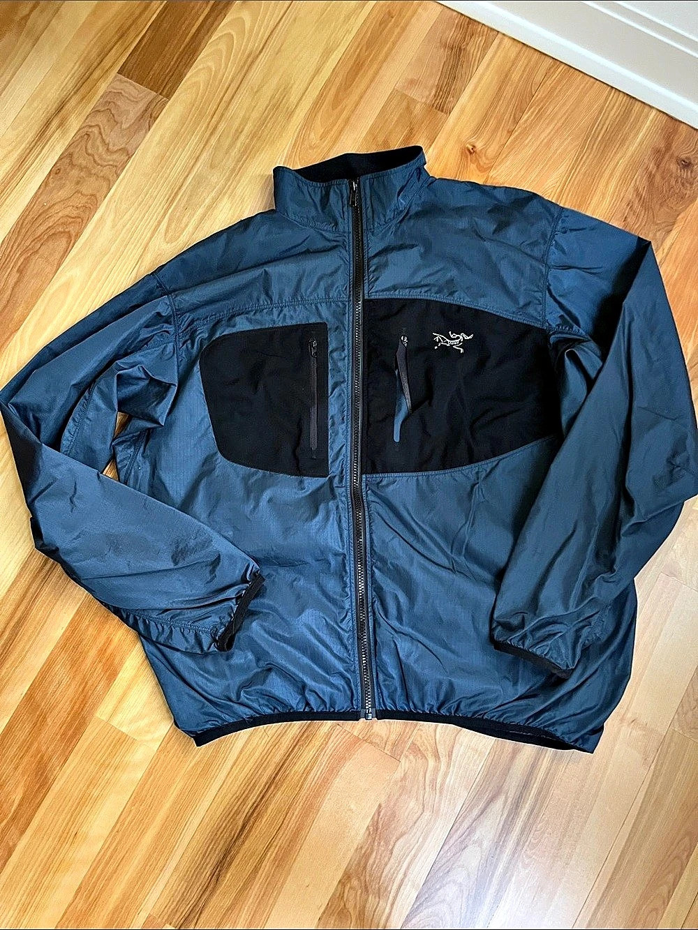 Arc'teryx Blue & Black Jacket Windbreaker